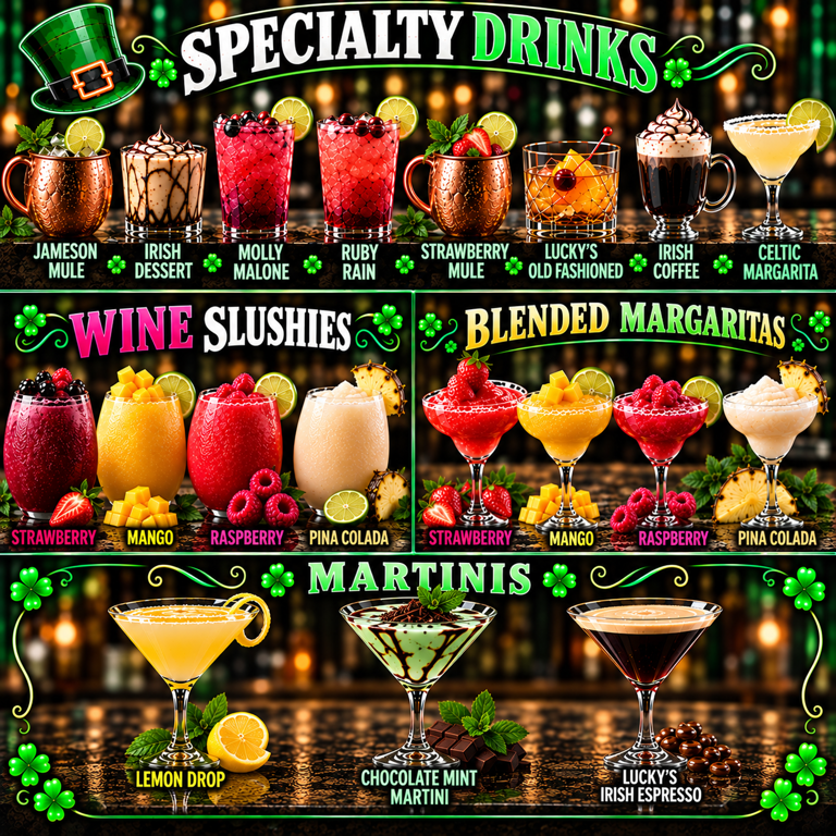 Signature Sips & Frozen Favorites