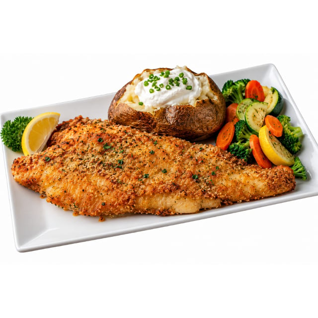 Pan Fried Walleye.