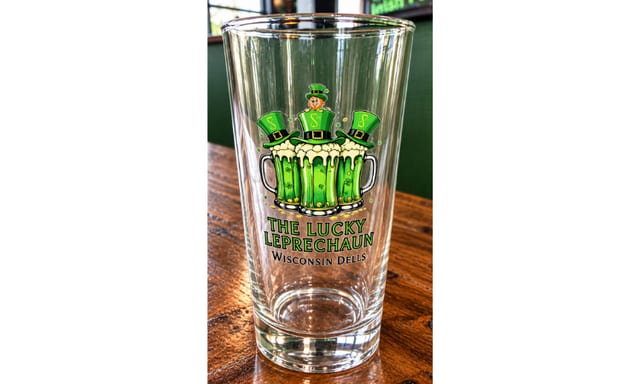 Lucky Shot Glass.