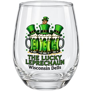 Lucky Wine Glass