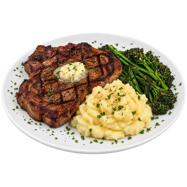Ribeye Steak.