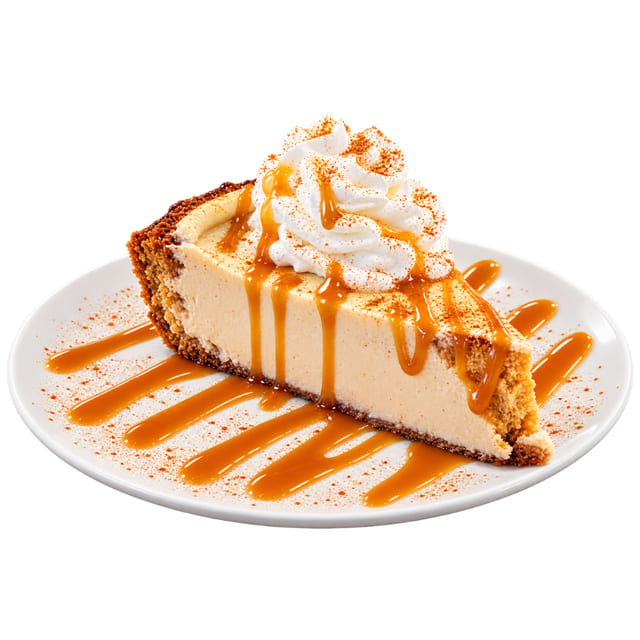 Pumpkin Cheesecake.