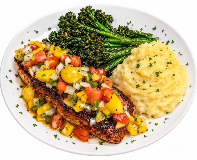 Blackened Salmon.