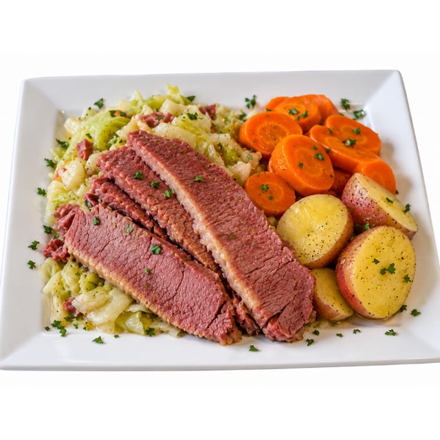 Corned Beef & Cabbage.