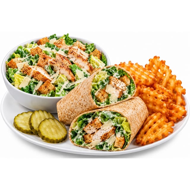 Chicken Caesar Salad.