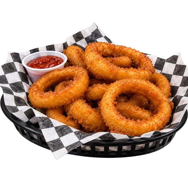 Guinness Gold Onion Rings.