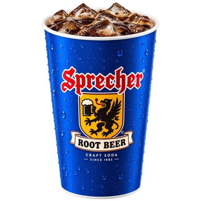 Sprecher Root Beer.
