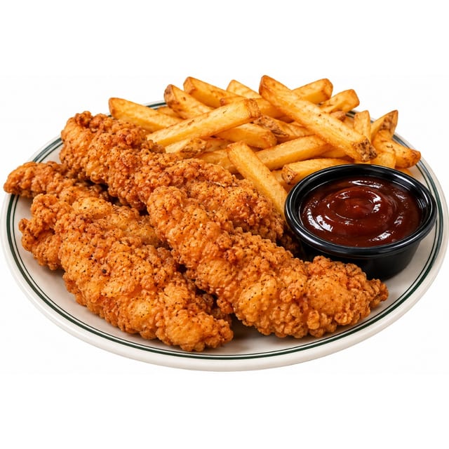 Chicken Tender Dinner.
