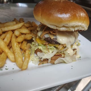 Triple Nacho Burger